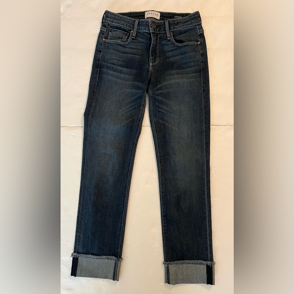 Parker Smith straight jeans with cuffs 0/25
